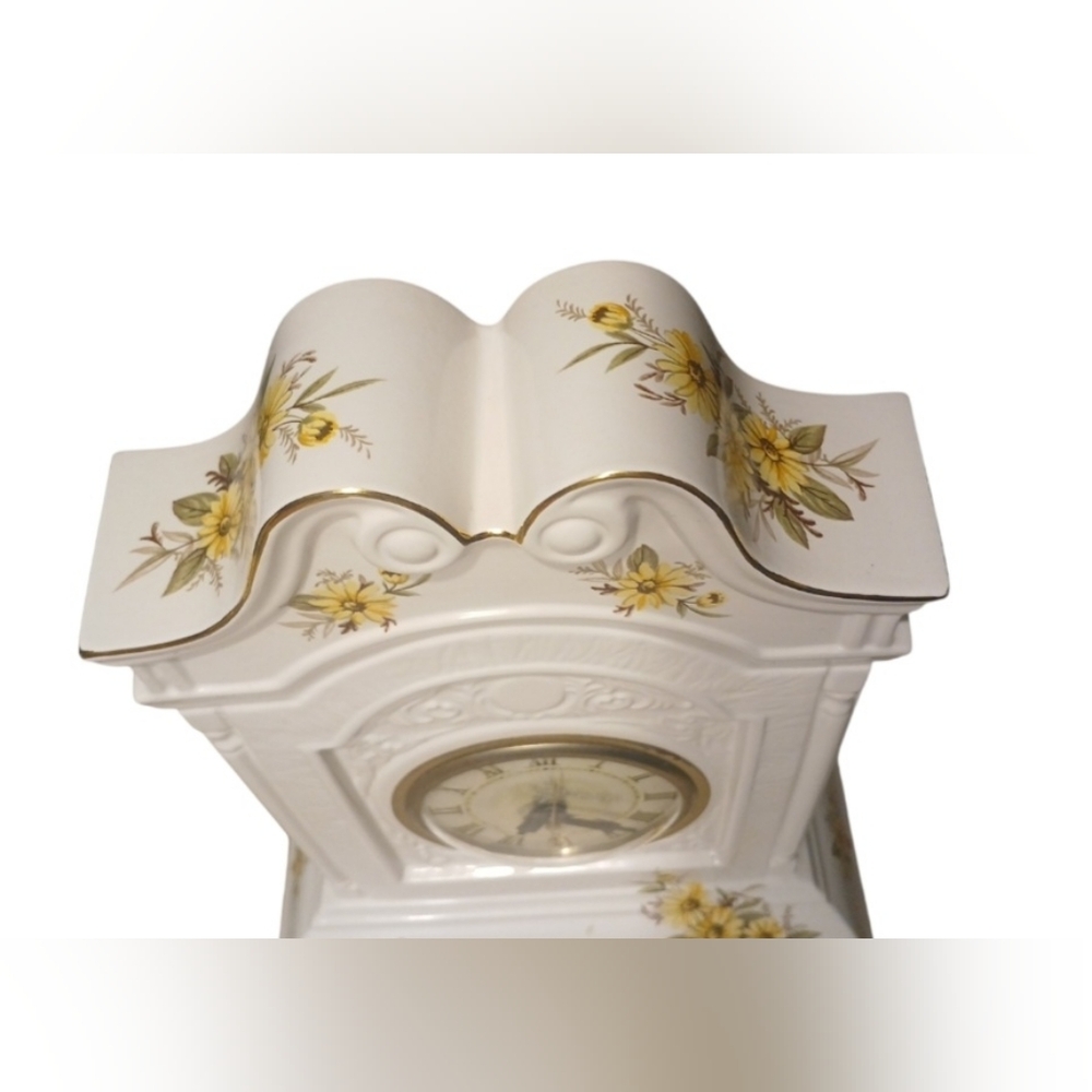 Vintage Mantel Clock Lanshire Movement - Picture 7 of 11